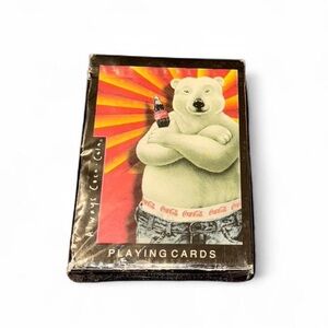 1997 Coca-Cola Polar Bear Playing Cards – Sealed Deck